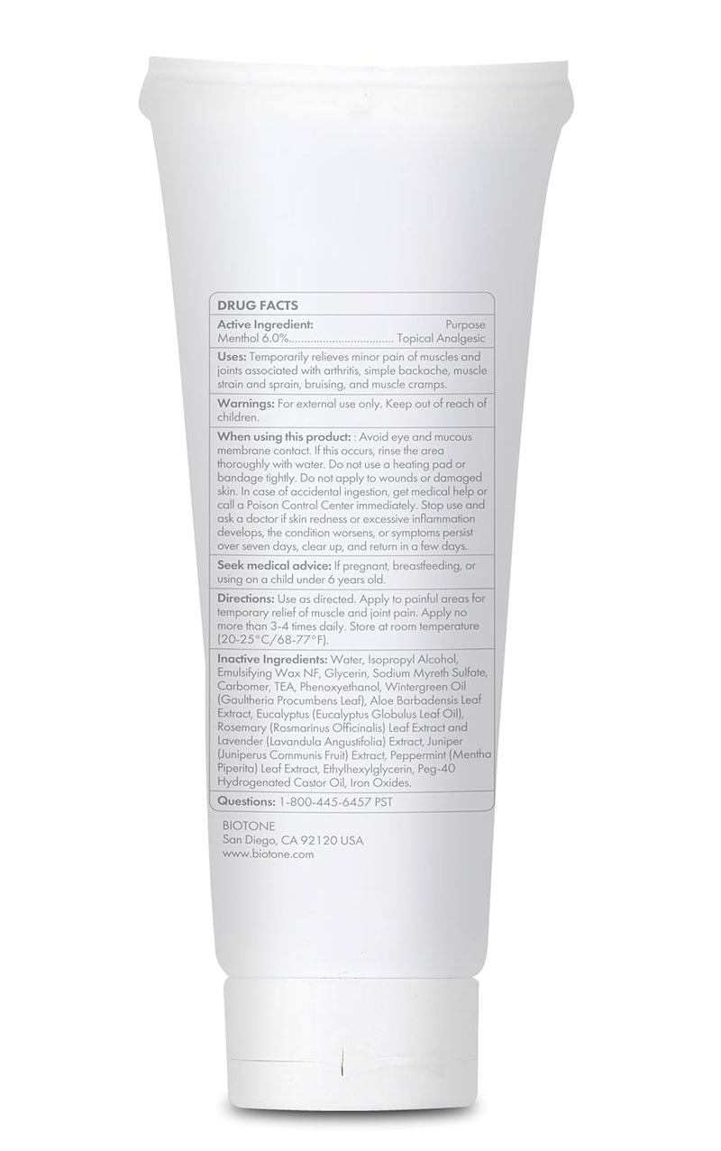 Biotone Polar Lotion relieves minor Arthritis, Backaches, Strains, Sprains, Stiffness, Bruises, and Muscle Cramps, 4 oz. - Image 2